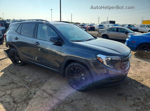 3GKALMEV7LL140839 2020 GMC TERRAIN Серый Передняя правая четверть