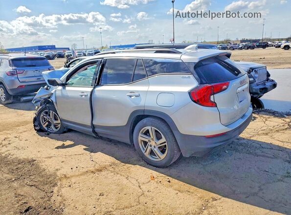 3GKALMEV7LL196098 2020 GMC TERRAIN Серебряный Задняя левая четверть