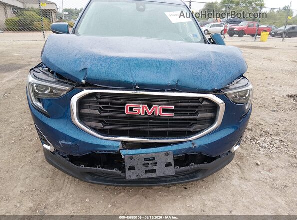 3GKALMEV7LL224286 2020 GMC TERRAIN Blue Widok z przodu