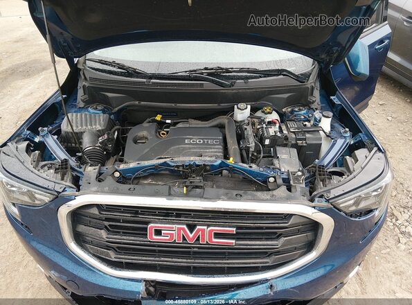 3GKALMEV7LL224286 2020 GMC TERRAIN Blue Widok z tyłu