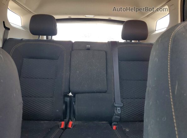 3GKALMEV7LL301187 2020 GMC TERRAIN Silver Vista de los asientos traseros