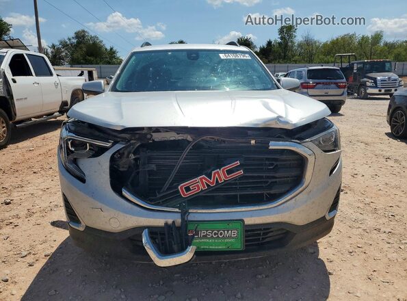 3GKALMEV7LL301187 2020 GMC TERRAIN Silver Vista frontal