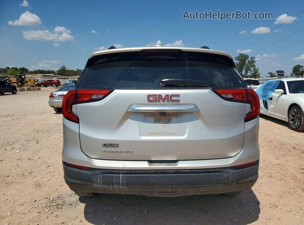 3GKALMEV7LL301187 2020 GMC TERRAIN Silver Vista trasera