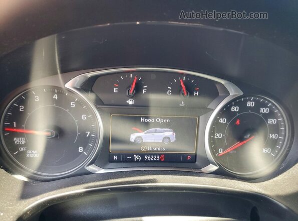3GKALMEV7LL301187 2020 GMC TERRAIN Silver Vista del cuadro de instrumentos