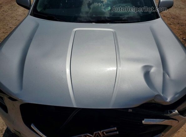 3GKALMEV7LL301187 2020 GMC TERRAIN Silver Vista del compartimento del motor