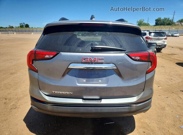 3GKALMEV7LL336232 2020 GMC TERRAIN Silver Հետևի տեսք