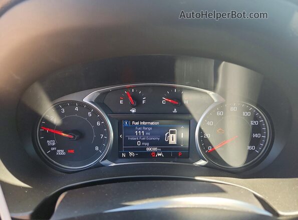 3GKALMEV7LL336232 2020 GMC TERRAIN Silver Սարքավորումների վահանակի տեսք