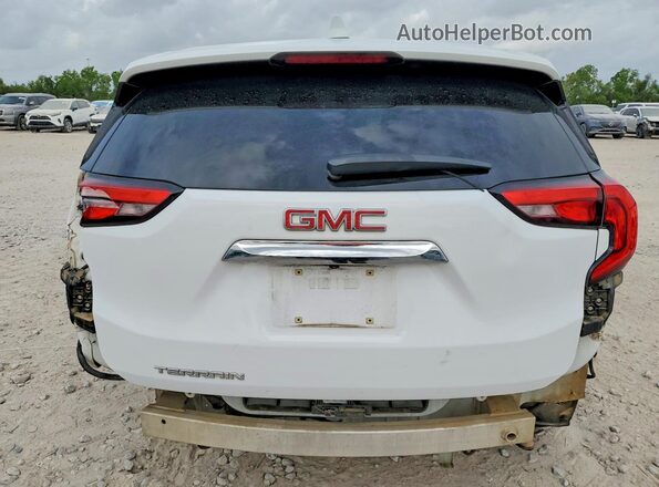 3GKALMEV7ML320291 2021 GMC TERRAIN White Հետևի տեսք
