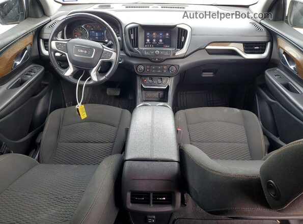 3GKALMEV7ML320291 2021 GMC TERRAIN White Առջևի վահանակի տեսք