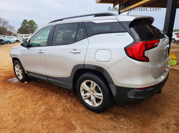 3GKALMEV8JL163334 2018 GMC TERRAIN Silver უკანა მარცხენა