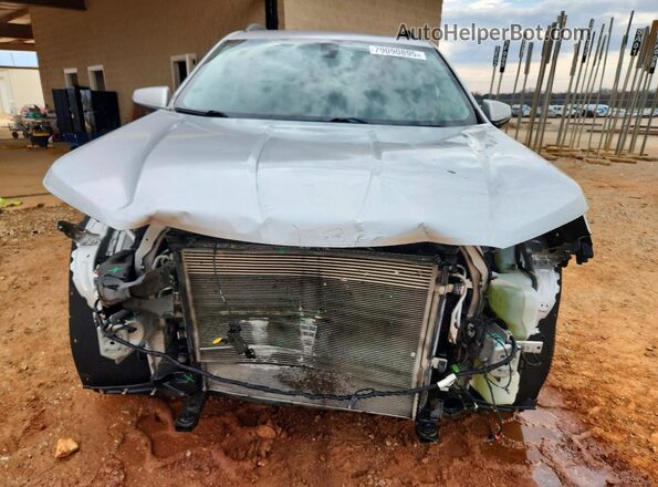 3GKALMEV8JL163334 2018 GMC TERRAIN Silver წინა ხედი