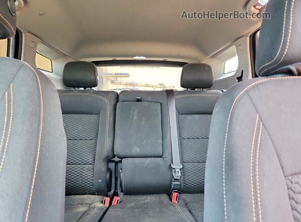 3GKALMEV8JL163334 2018 GMC TERRAIN Silver უკანა სავარძლების ხედი