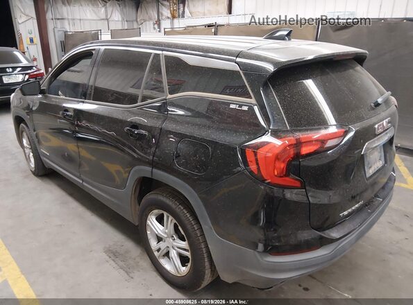 3GKALMEV8JL409363 2018 GMC TERRAIN Black უკანა მარცხენა