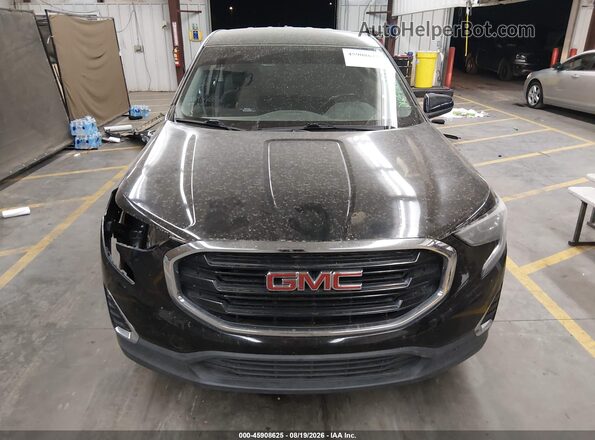 3GKALMEV8JL409363 2018 GMC TERRAIN Black უკანა სალონის ხედი