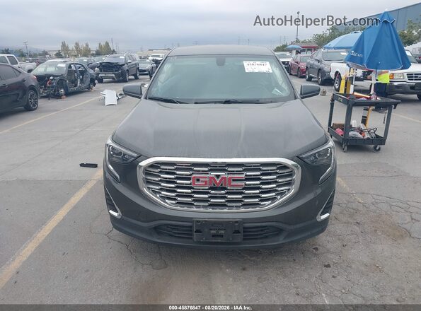 3GKALMEV8KL150035 2019 GMC TERRAIN Gray Vista interior trasera