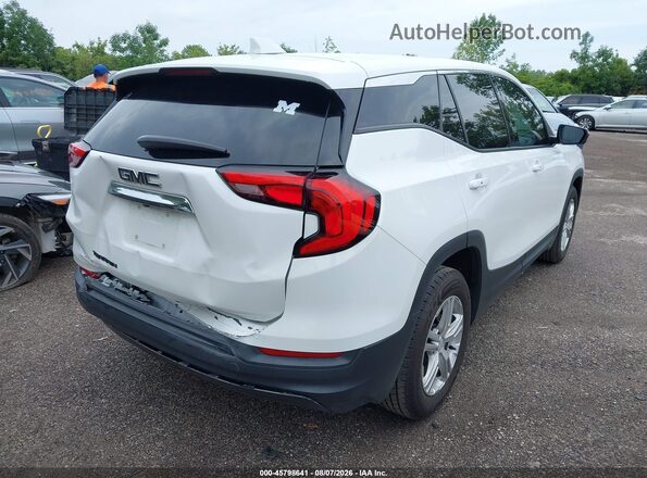 3GKALMEV8KL193919 2019 GMC TERRAIN Белый Задняя правая четверть