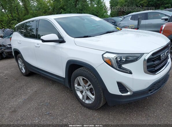 3GKALMEV8KL193919 2019 GMC TERRAIN Белый Вид задней части салона