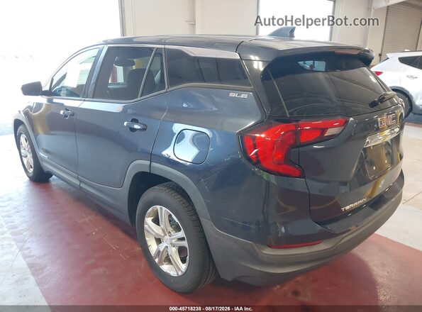 3GKALMEV8KL200478 2019 GMC TERRAIN Blue Հետևի ձախ