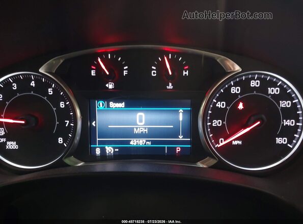 3GKALMEV8KL200478 2019 GMC TERRAIN Blue Հետևի նստատեղերի տեսք
