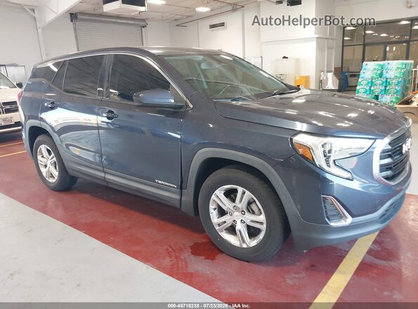 3GKALMEV8KL200478 2019 GMC TERRAIN Blue Սալոնի 360 աստիճան տեսք
