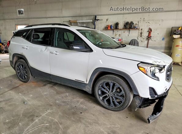 3GKALMEV8KL338165 2019 GMC TERRAIN White წინა მარჯვენა
