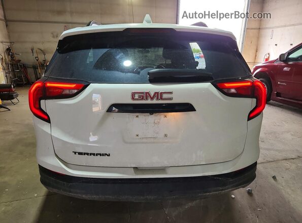3GKALMEV8KL338165 2019 GMC TERRAIN White უკანა ხედი