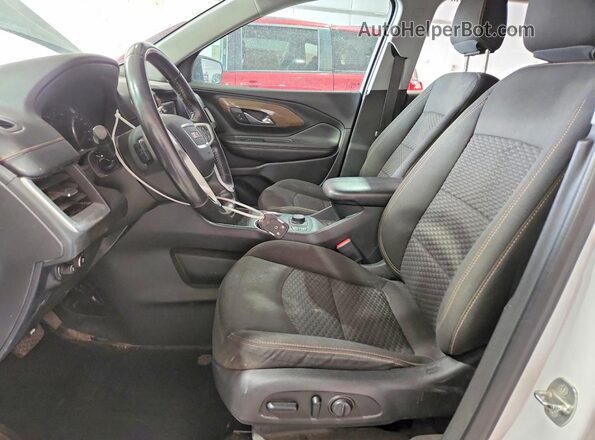 3GKALMEV8KL338165 2019 GMC TERRAIN White წინა სალონის ხედი
