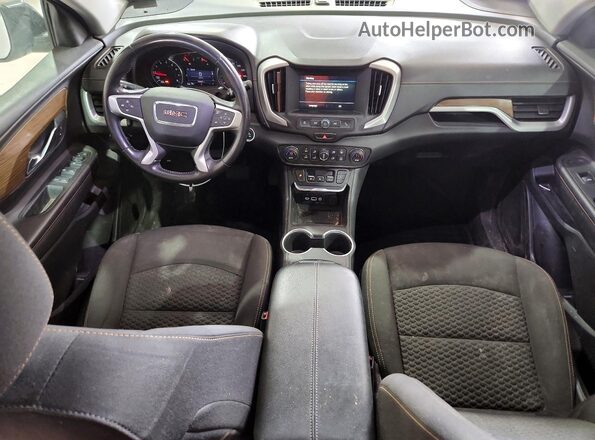 3GKALMEV8KL338165 2019 GMC TERRAIN White წინა პანელის ხედი