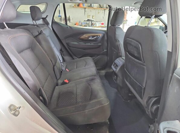 3GKALMEV8KL338165 2019 GMC TERRAIN White უკანა სავარძლების ხედი