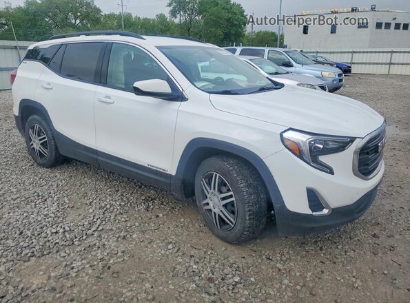 3GKALMEV8KL370954 2019 GMC TERRAIN White წინა მარჯვენა