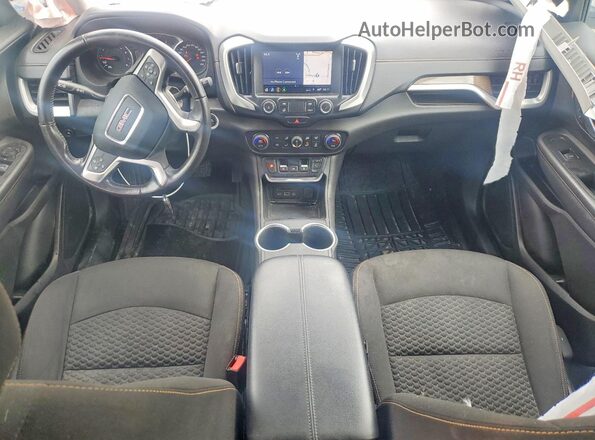 3GKALMEV8KL370954 2019 GMC TERRAIN White წინა პანელის ხედი