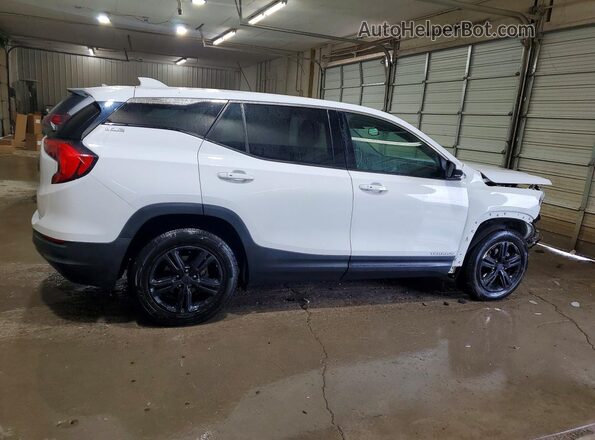 3GKALMEV8KL371585 2019 GMC TERRAIN Белый Задняя правая четверть