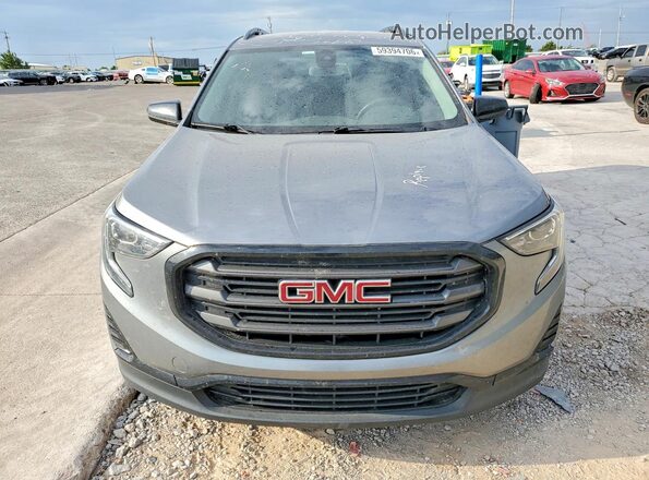 3GKALMEV8LL161084 2020 GMC TERRAIN Gray Widok z przodu
