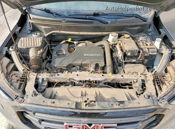 3GKALMEV8LL161084 2020 GMC TERRAIN Gray Widok komory silnika