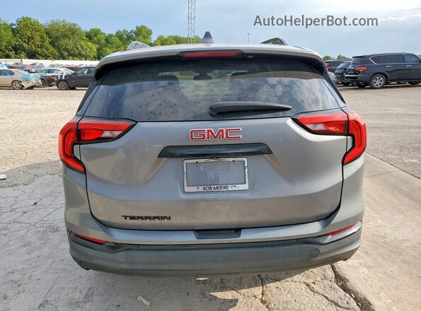 3GKALMEV8LL161084 2020 GMC TERRAIN Gray Widok z tyłu