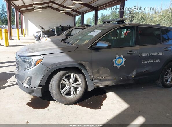 3GKALMEV8LL163062 2020 GMC TERRAIN Gray Դիմացի տեսք