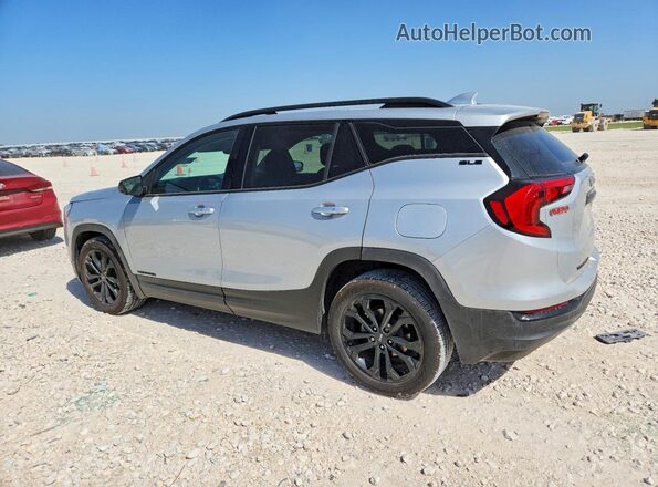 3GKALMEV8ML352098 2021 GMC TERRAIN Silver Հետևի ձախ