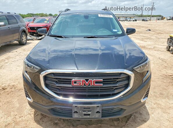 3GKALMEV9JL183298 2018 GMC TERRAIN Black წინა ხედი