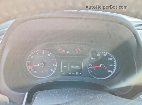 3GKALMEV9JL200150 2018 GMC TERRAIN Silver Vista del cuadro de instrumentos