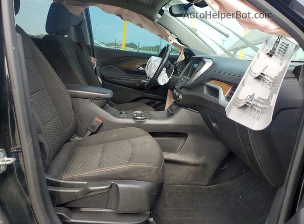3GKALMEV9KL108683 2019 GMC TERRAIN Black Вид салону спереду