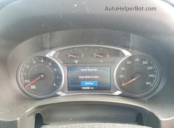 3GKALMEV9KL108683 2019 GMC TERRAIN Black Вид щитка приладів