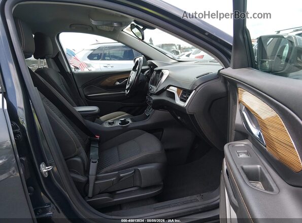 3GKALMEV9KL256445 2019 GMC TERRAIN Серый Вид салона спереди