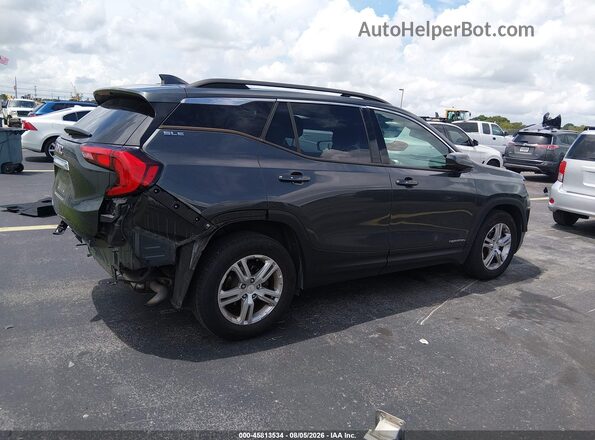 3GKALMEV9KL256445 2019 GMC TERRAIN Серый Задняя правая четверть