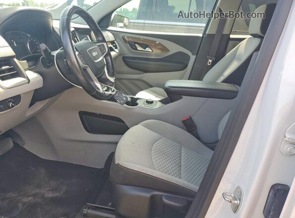 3GKALMEV9LL202144 2020 GMC TERRAIN White წინა სალონის ხედი