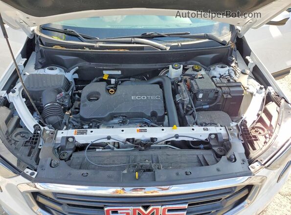 3GKALMEV9LL202144 2020 GMC TERRAIN White ძრავის განყოფილების ხედი