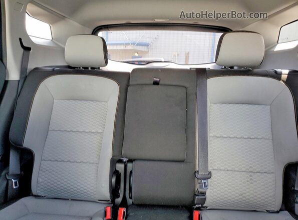 3GKALMEV9LL202144 2020 GMC TERRAIN White უკანა სავარძლების ხედი