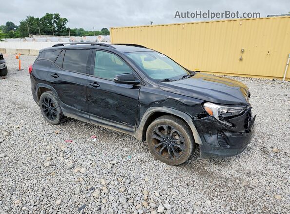 3GKALMEV9LL337740 2020 GMC TERRAIN Black Przód prawy