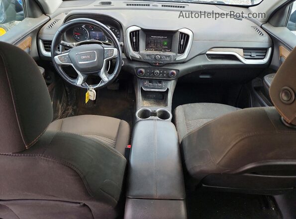 3GKALMEV9LL337740 2020 GMC TERRAIN Black Widok deski rozdzielczej