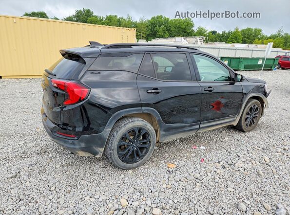 3GKALMEV9LL337740 2020 GMC TERRAIN Black Tył prawy