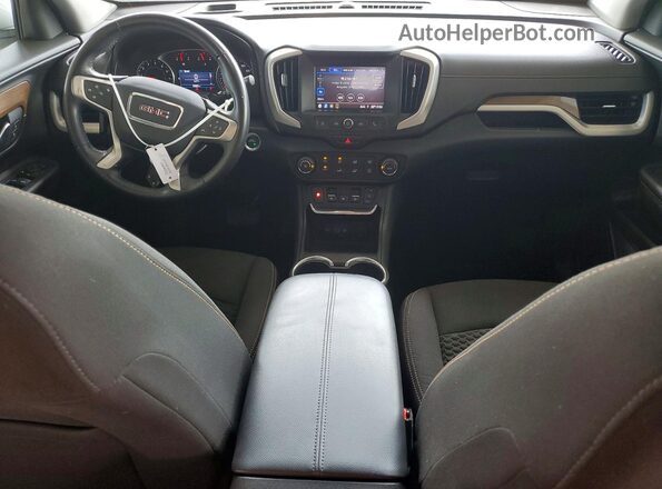 3GKALMEV9ML315464 2021 GMC TERRAIN White Առջևի վահանակի տեսք